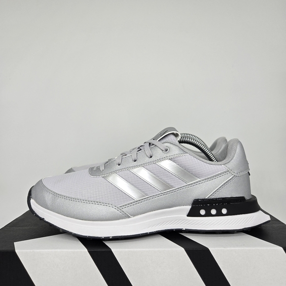 New adidas S2G 24 Spikeless Golf Grey Silver Metallic Women's Shoes Size 8.5 - Picture 1 of 8